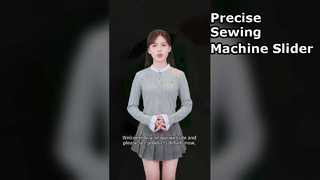 Aster 160.178.180.2000.220 suwak maszyny do szycia, suwak prowadnicy maszyny do szycia z częściami żelaznymi