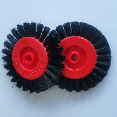 6x60mm Twarde koło szczotki do drukarki Heidelberg Wykonane z wysokiej klasy tworzyw sztucznych z włosami świni