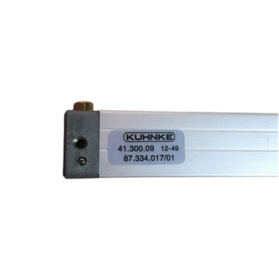 Przednia krawędź Szary aluminiowy automatyczny zacisk do płyt PS 87.334.017 SM PM102 Części zamienne do maszyn offsetowych Autoplate