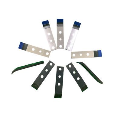 Heidelberg SM102 Chwytak ze stali węglowej Środkowy otwór 5 mm Rozmiar 85 mm X 19 X 4 mm