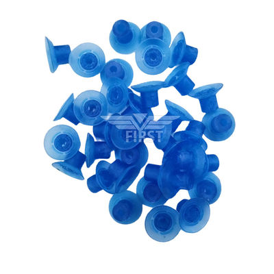Niebieski odkurzacz gumowy 32x18mm Wysoki odkurzacz do maszyny do cięcia gumowego z trwałym materiałem gumowym