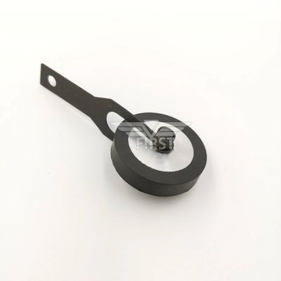 Czarne kolorowe gumowe koło HD Maszyna drukarska Koło wspierające części Heidelberg