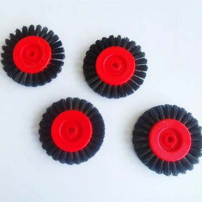 6x60mm Twarde koło szczotki do drukarki Heidelberg Wykonane z wysokiej klasy tworzyw sztucznych z włosami świni