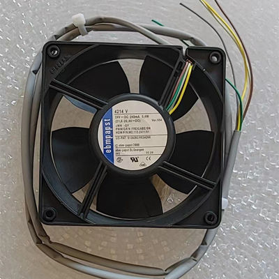 Czarny 5 PRZEWODÓW Oryginalny wentylator M2.115.2411 Axial Collection Paper Fan CD102 SM74 CD74 Części zamienne z przesunięciem
