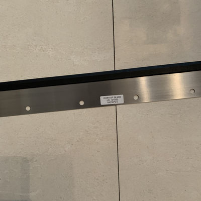 Srebrne ostrza do mycia 560x60x0,5MM Materiał gumowy/żelazny do części maszyn drukarskich GTO52