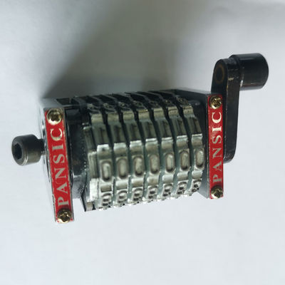 Niebieski pakiet 7-cyfrowy typograficzny maszyna numerująca Forward Parts Części zamienne do drukarek