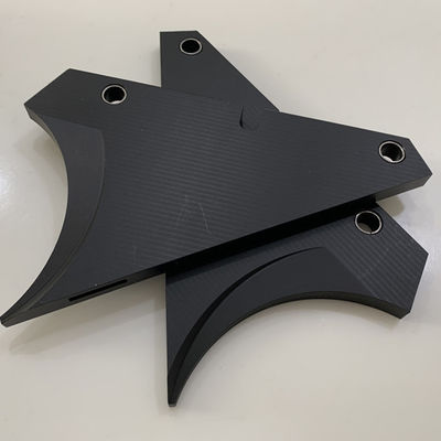 Ciemno-szary kolor płytki końcowej do Roland 700 Ink Duct End Blocks 160x85mm Maszyna drukarska część