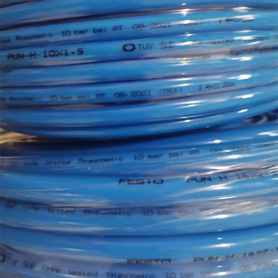 Błękitny kolor Festo PU Tube 4mm Rozmiar Pneumatyczna rura powietrzna do drukarki offsetowej