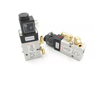 Jasnobiały aluminiowy/miedziany zawór elektromagnetyczny 100% test pomyślny dla części drukarki offsetowej Heidelberg SM02 CD102