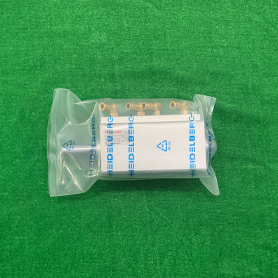 Aluminiowy cylinder pneumatyczny D32 H15/15 do drukarek SM52 PM52