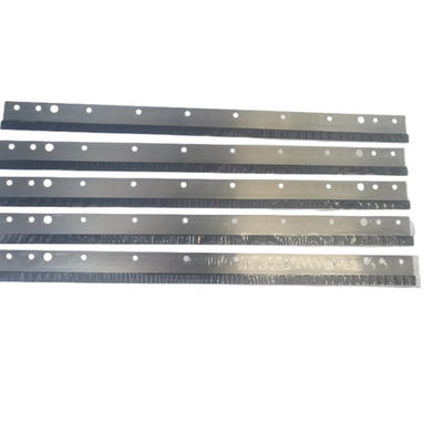 Royaby Black Color Rubber / Steel Wash Up Blades Komori Application Parts