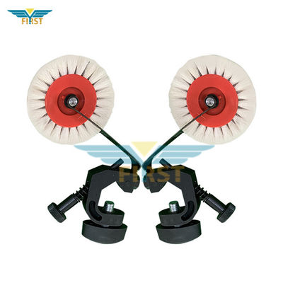 Ciężki biały C4.320.104F Koło szczotkowe do obróbki powierzchni części do druku offsetowego