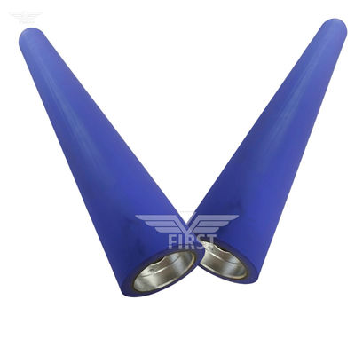 Czerwony walcownik oscylujący dla gumy / przewodnika atramentu SM74 / Alcolor