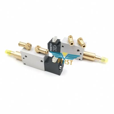 Żelazny/aluminiowy zawór elektromagnetyczny powietrza do części Heidelberg CD102 CX102 z roczną gwarancją
