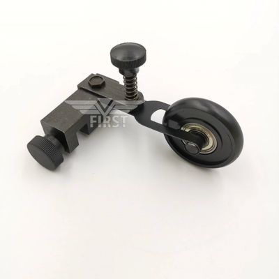 Czarne kolorowe gumowe koło HD Maszyna drukarska Koło wspierające części Heidelberg