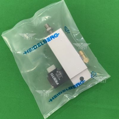 92.184.1011 Heidelberg Solenoid Valve HD Zastępny cylinder Srebrny