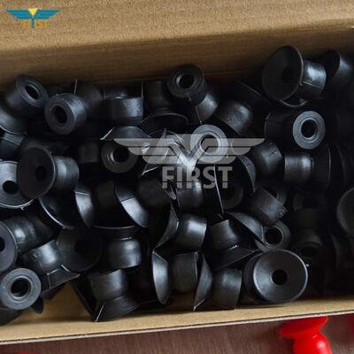 Wysokiej jakości przyssawka Martini w kolorze czarnym i czerwonym do części Muller Martini.