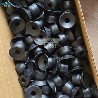 Wysokiej jakości przyssawka Martini w kolorze czarnym i czerwonym do części Muller Martini.