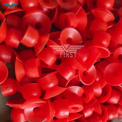 Wysokiej jakości przyssawka Martini w kolorze czarnym i czerwonym do części Muller Martini.