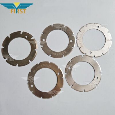 Heidelberg Stahl składalny maszynę do cięcia łopaty w białej stali w kształcie U / V kształt opcji