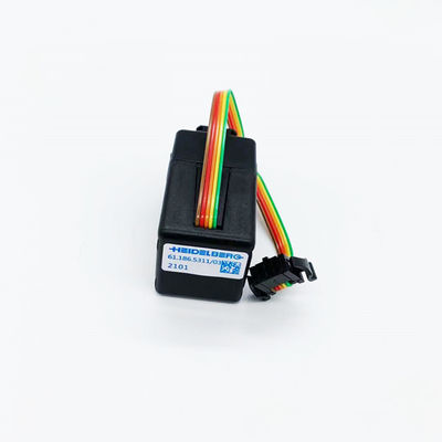 Czarny silnik strefy atramentowej 12V 61.186.5311 dla drukarni Heidelberg SM74 SM52 SM102
