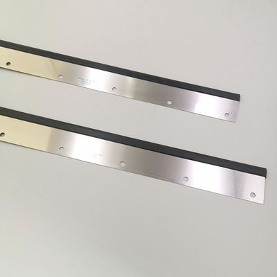 Heidelberg CD74/XL75 Wash Up Blade L2.010.403 847 mm X 47 mm X 0.5 mm 9 otworów UV74 Części zamienne do druku