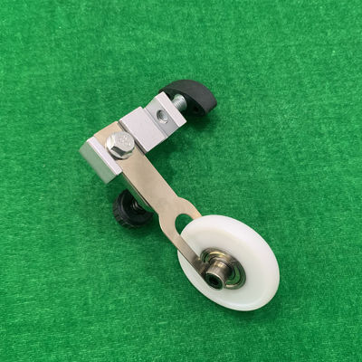 Białe gumowe twarde koła z podporą Części maszyny drukarskiej 6 X 60 mm 8 X 60 mm