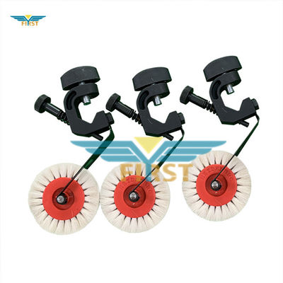 Heidelberg SM74 White Wheel brush Support Części do drukowania OEM Dostępne części metalowe