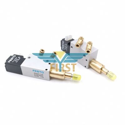 Żelazny/aluminiowy zawór elektromagnetyczny powietrza do części Heidelberg CD102 CX102 z roczną gwarancją