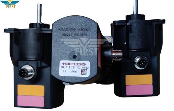 1.5Nm Czarny silnik R2.122.1311 Heidelberg Motors Części zamienne do druku ofset